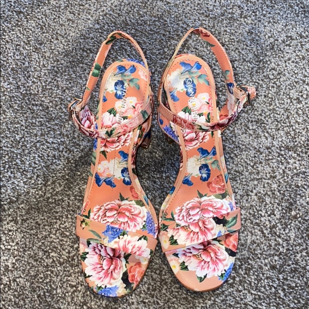 Floral heels